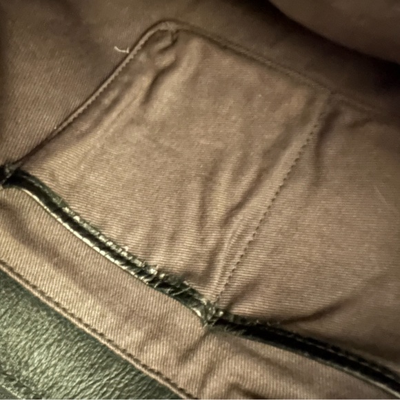 J. Crew Black Leather Tote with Strap Like New! Shoulder or Tote - Picture 5 of 10